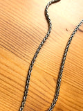 Chunky Citrine Stamped Point Necklace MTO