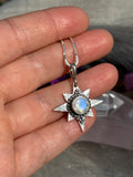 Moonstone Star Necklace MTO