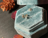 Flower Stud Earrings Sterling Silver MTO