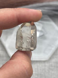 Chunky Citrine Stamped Point Necklace MTO