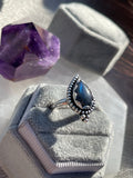 Small Ayva~ Labradorite Teardrop Ring MTO