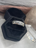 Heavy Stamped Ring/Thumb Ring~ MTO
