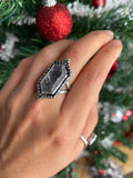 White Phantom Quartz Rena Ring MTO