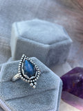 Small Ayva~ Labradorite Teardrop Ring MTO