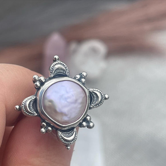 Pearl Empress of the Sun Ring MTO